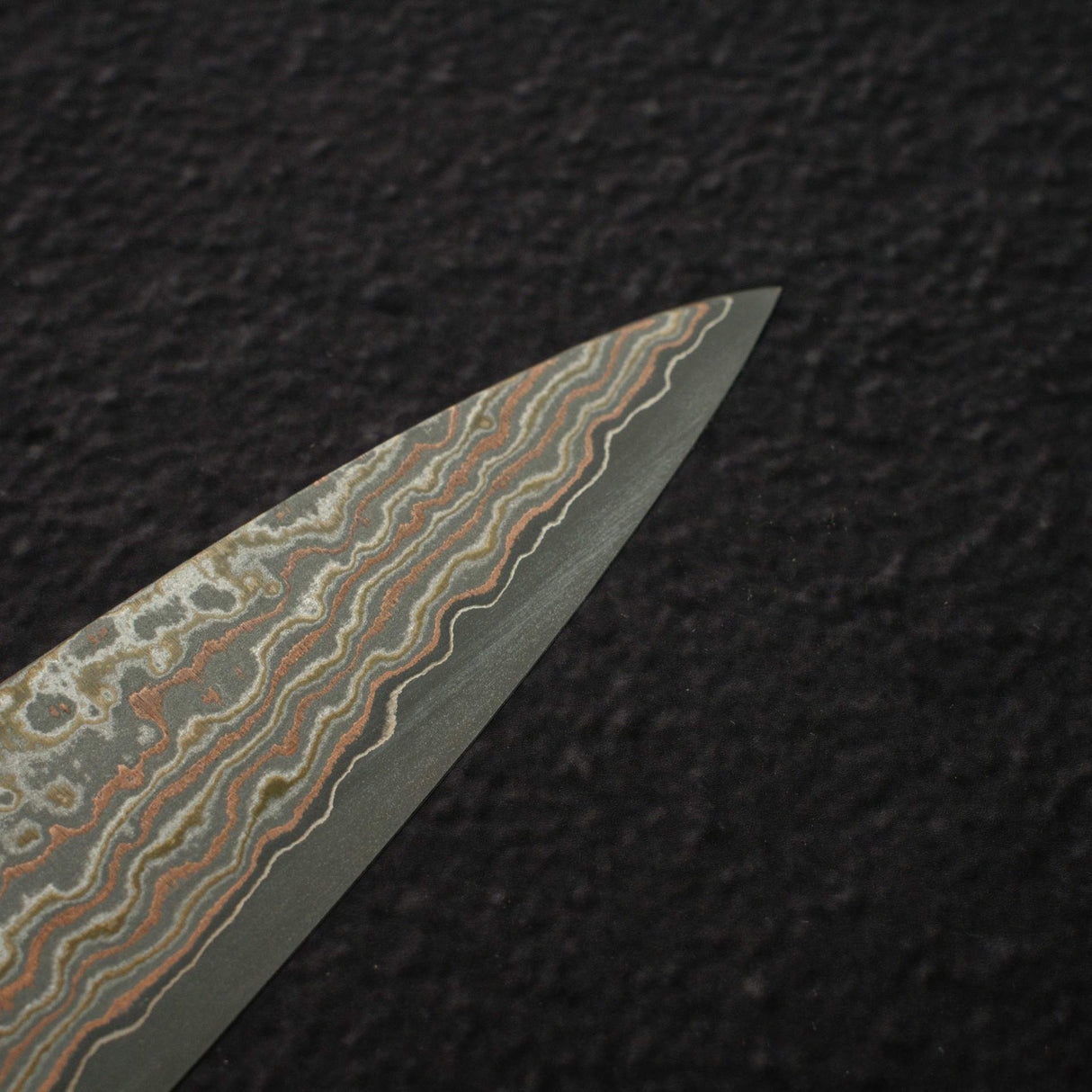 Takeshi Saji VG10 Rainbow Damascus Etched Sujihiki 270mm
