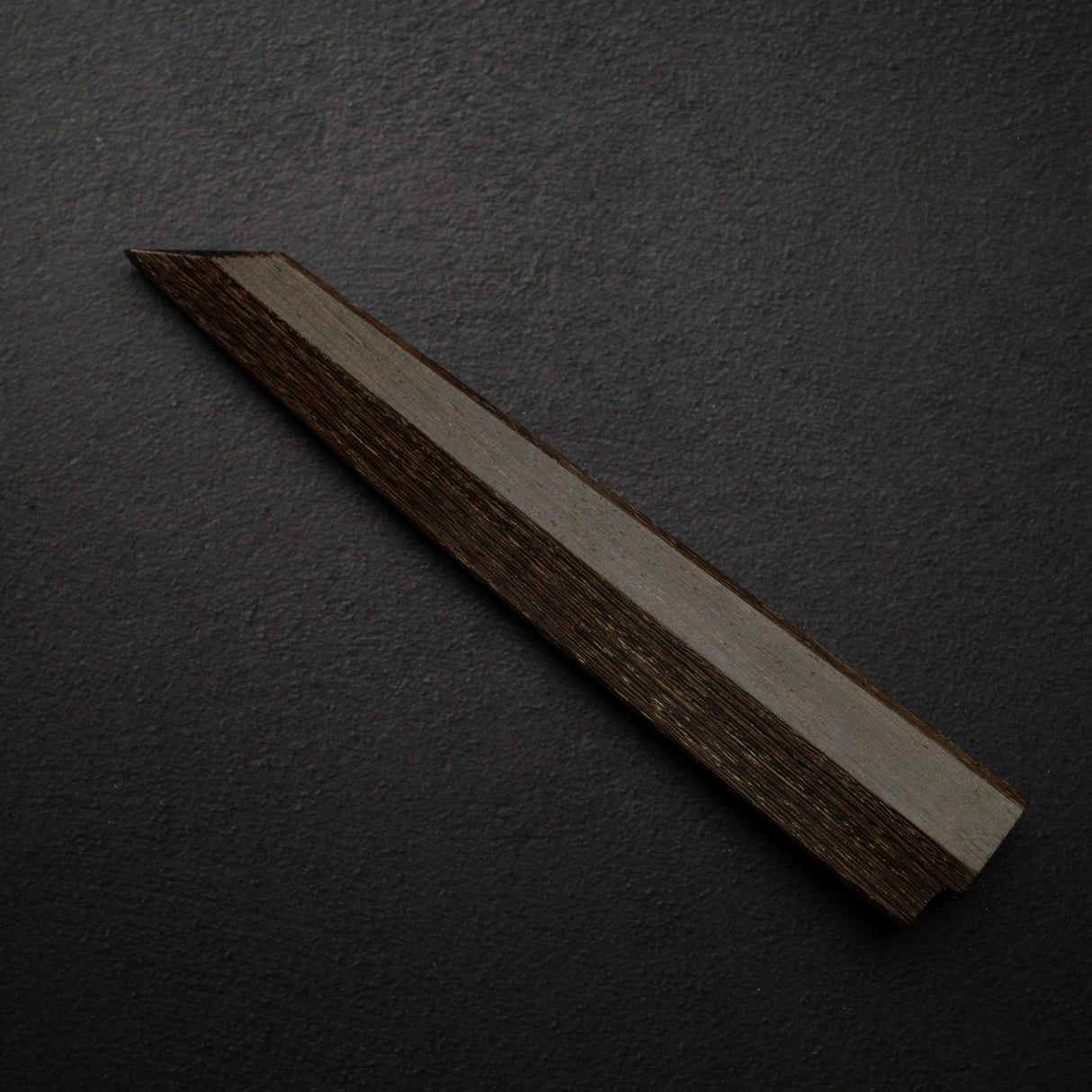 K&S Kritsuke (K-tip) Yanagiba Hardwood Saya, Left Handed Standard Profile