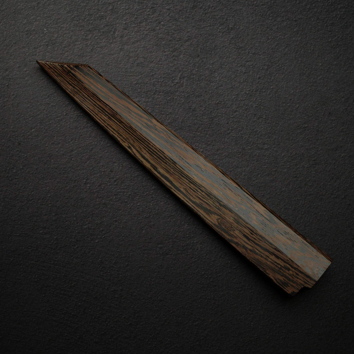 K&S Kritsuke (K-tip) Yanagiba Hardwood Saya, Left Handed Standard Profile