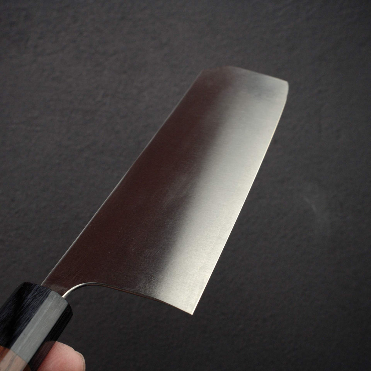 Shibata Koutetsu Chromax Boss Nakiri 175mm, Rosewood Handle