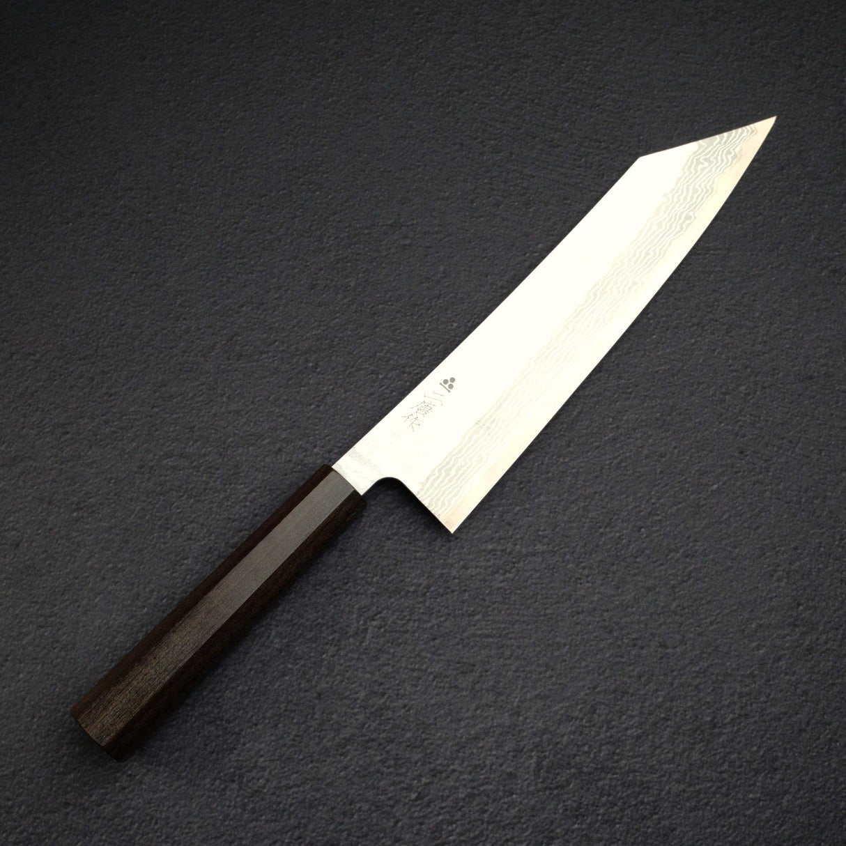 니가라 VG10 다마스커스 츠치메 K팁 규토(셰프나이프) 240mm 블랙 차카테 핸들