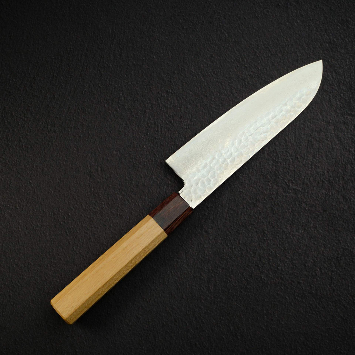 Sakai Takayuki VG10 33 Layer Damascus Santoku 170mm Teak Handle