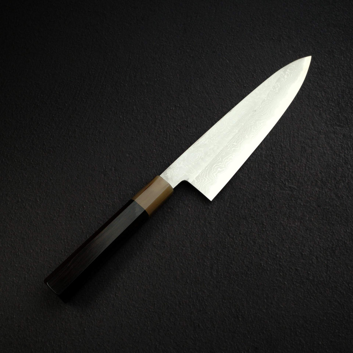 Yoshikazu Tanaka White 1 Damascus Gyuto 210mm