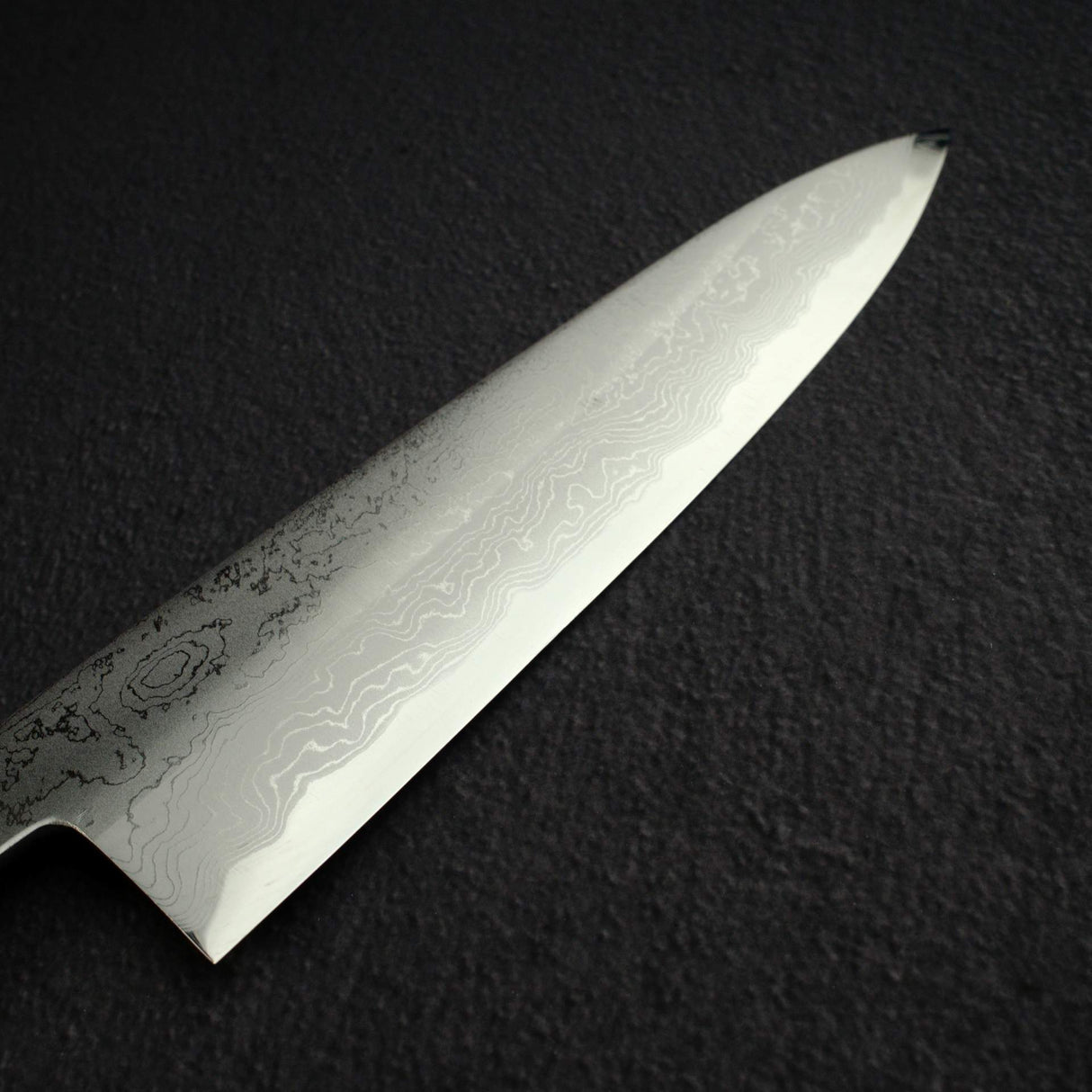 Yoshikazu Tanaka White 1 Damascus Gyuto 210mm