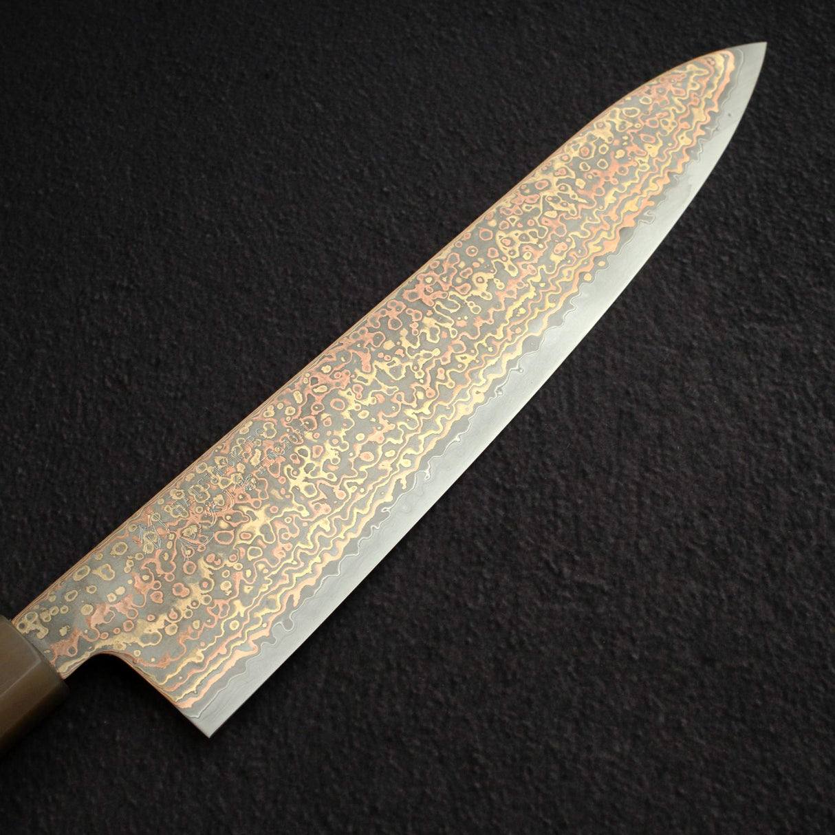 하츠코코로 히노토리 V-Toku 2 다마스커스 규토(셰프나이프) 240mm