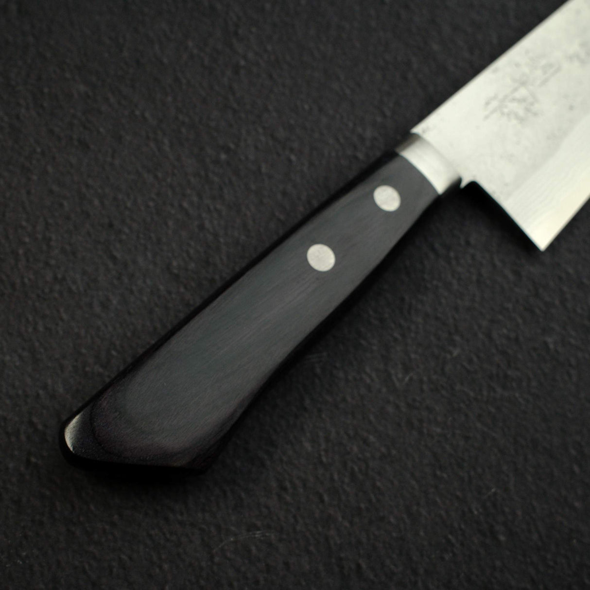 Masutani Sekka VG10 Nashiji Damascus Santoku 170mm Western Handle
