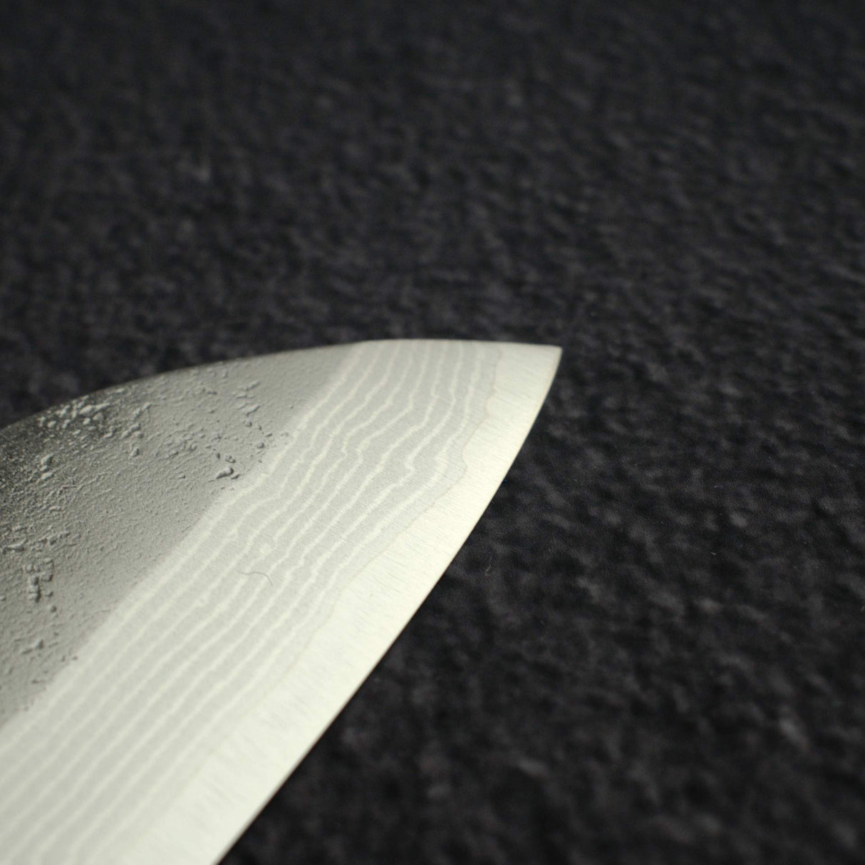 Masutani Sekka VG10 Nashiji Damascus Santoku 170mm Western Handle