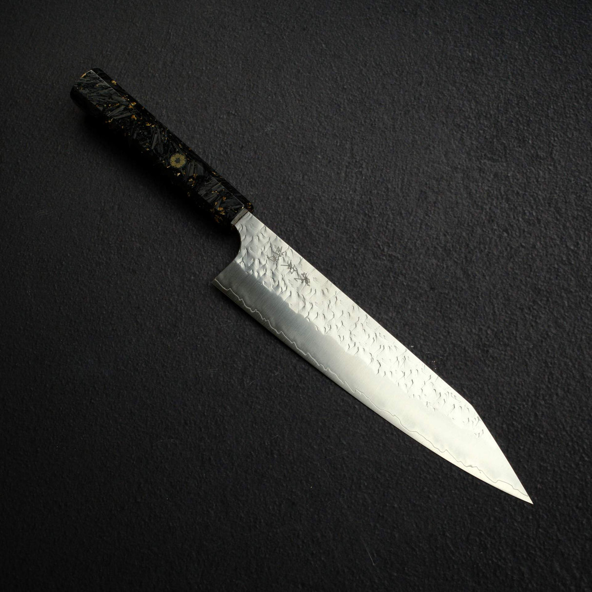 Yoshimi Kato Hyo SG2 K-tip Gyuto 210mm, Carbon Fibre Handle