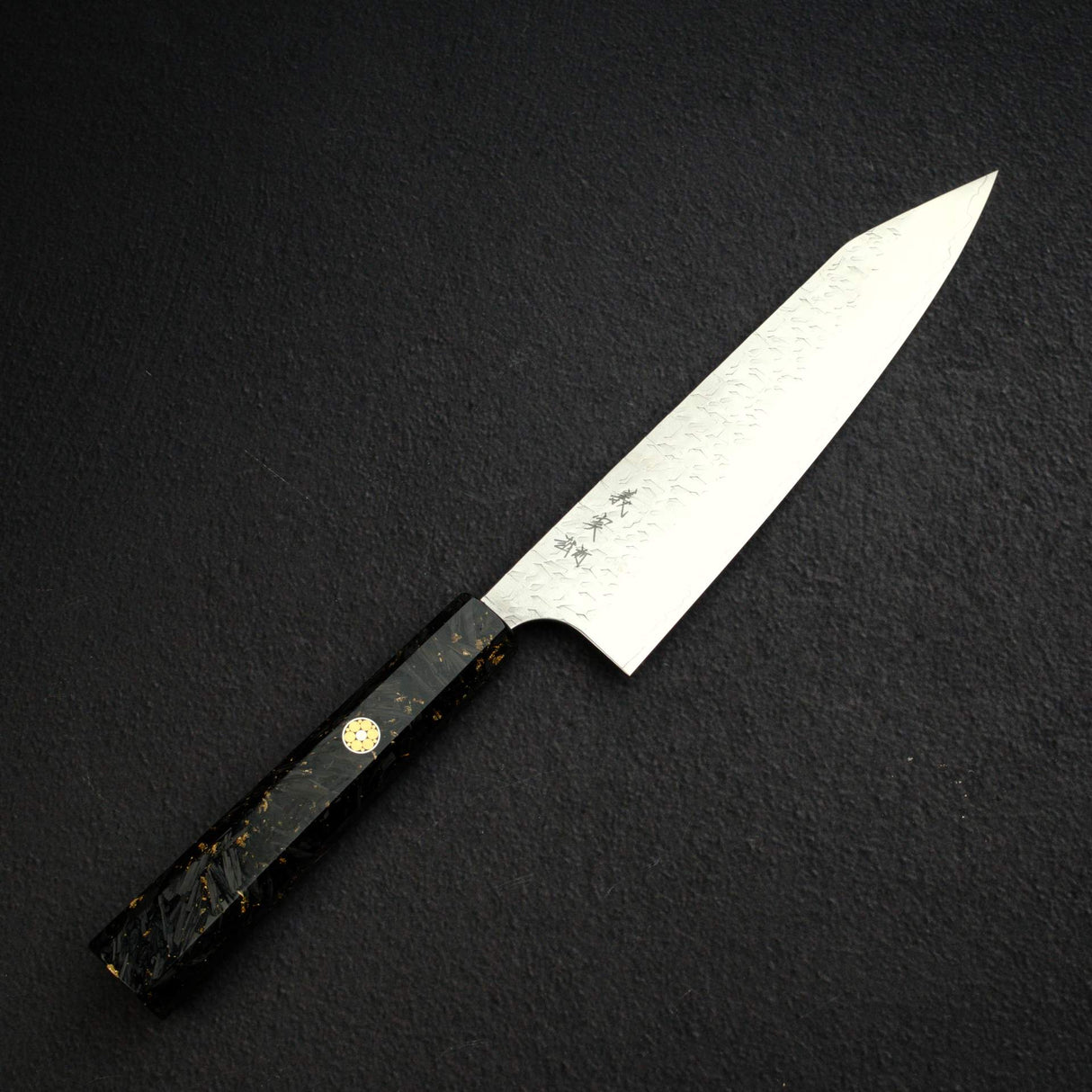 Yoshimi Kato Hyo SG2 K-tip Gyuto 210mm, Carbon Fibre Handle