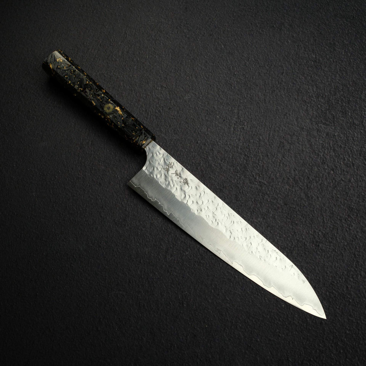 Yoshimi Kato Hyo SG2 Gyuto 210mm, Carbon Fibre Handle