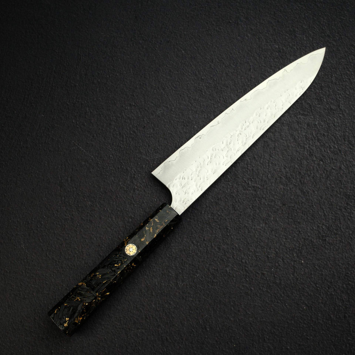 Yoshimi Kato Hyo SG2 Gyuto 210mm, Carbon Fibre Handle