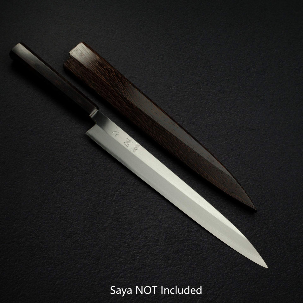 하츠코코로 x 묘진 시라사기 은삼강 야나기바(사시미칼) 300mm