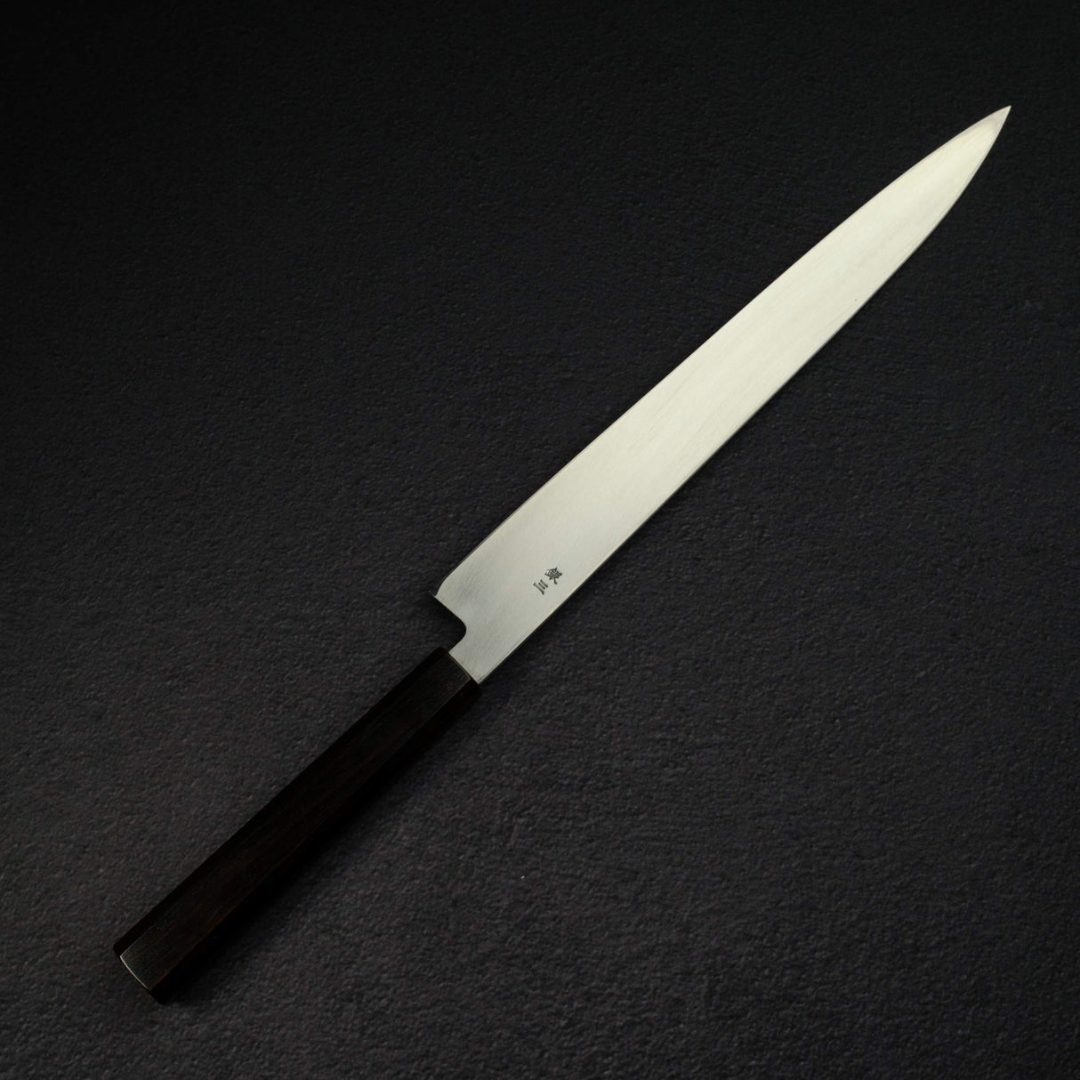 하츠코코로 x 묘진 시라사기 은삼강 야나기바(사시미칼) 300mm