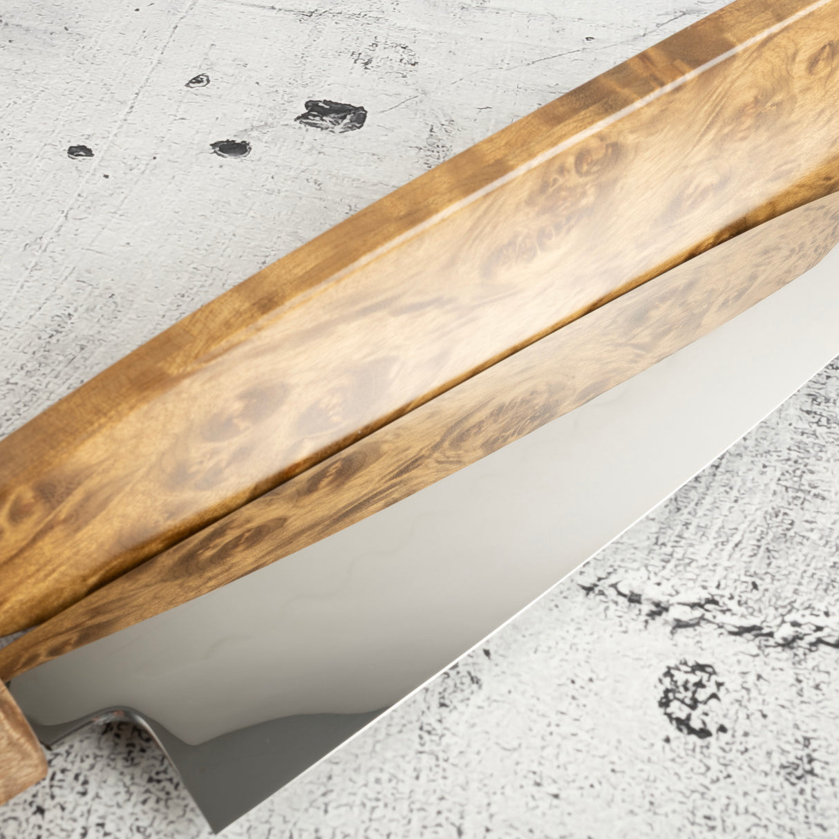 BFCM2025 올드스탁 이케다 요시카즈 혼야키 백3강 규토(셰프나이프) 240mm 녹나무 세트 SP2