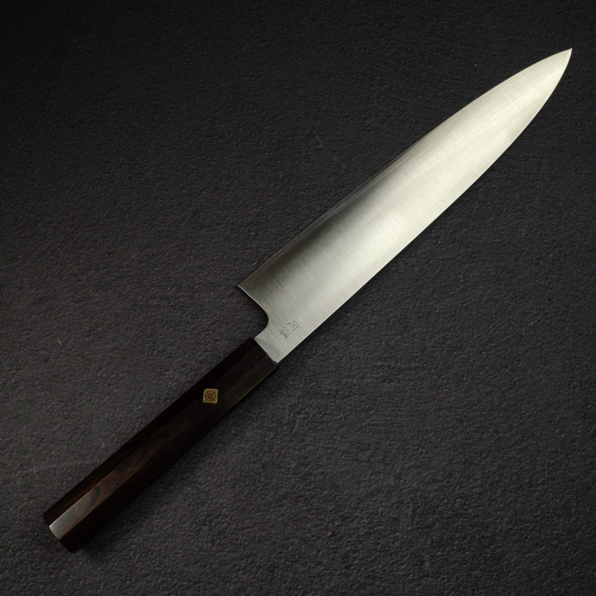 Sukenari ZDP-189 Hairline Gyuto 270mm, Slim Ebony Mosaic
