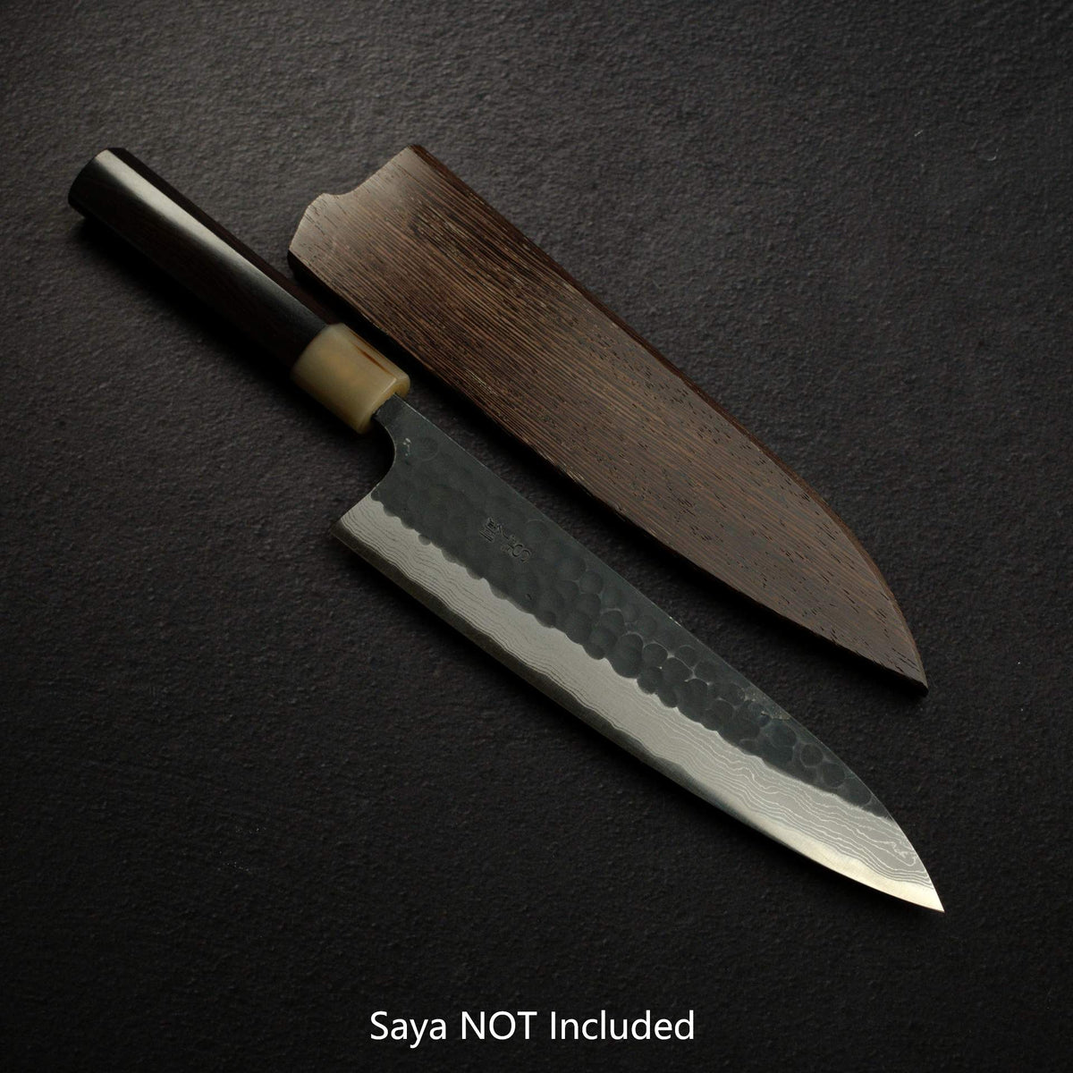 Nao Yamamoto Blue Super Kurouchi Damascus Gyuto 210mm
