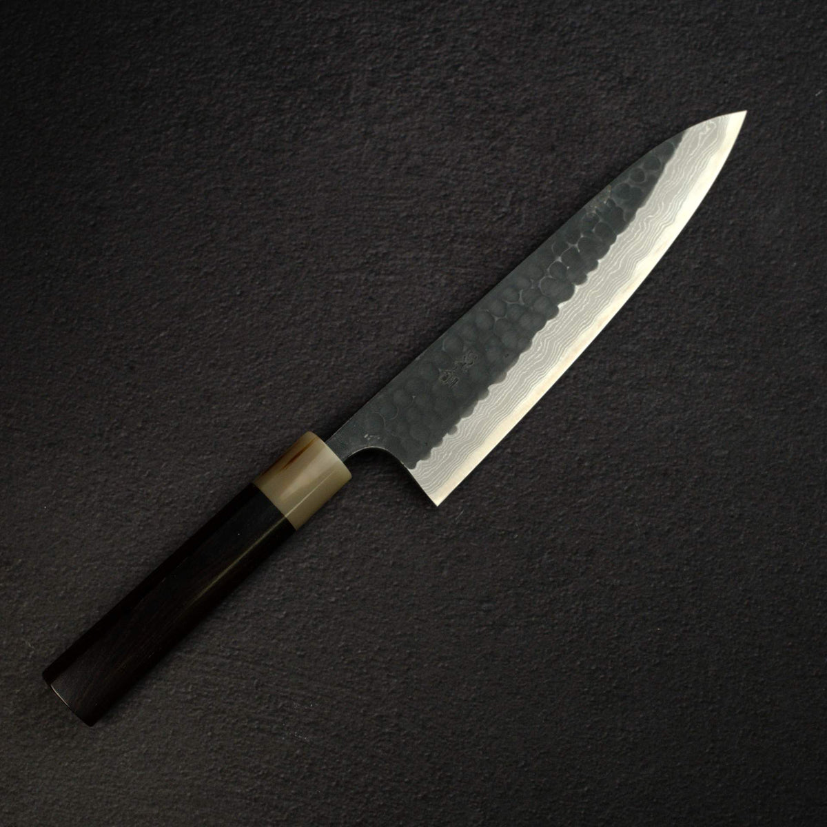 Nao Yamamoto Blue Super Kurouchi Damascus Gyuto 210mm