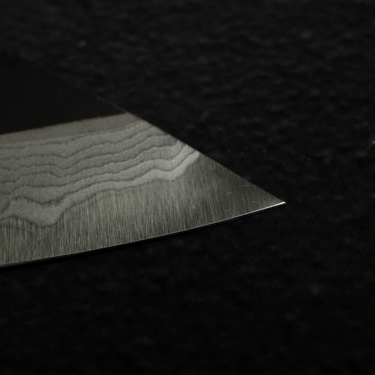 Naoto Blue 1 Damascus Kurouchi Bunka 180mm