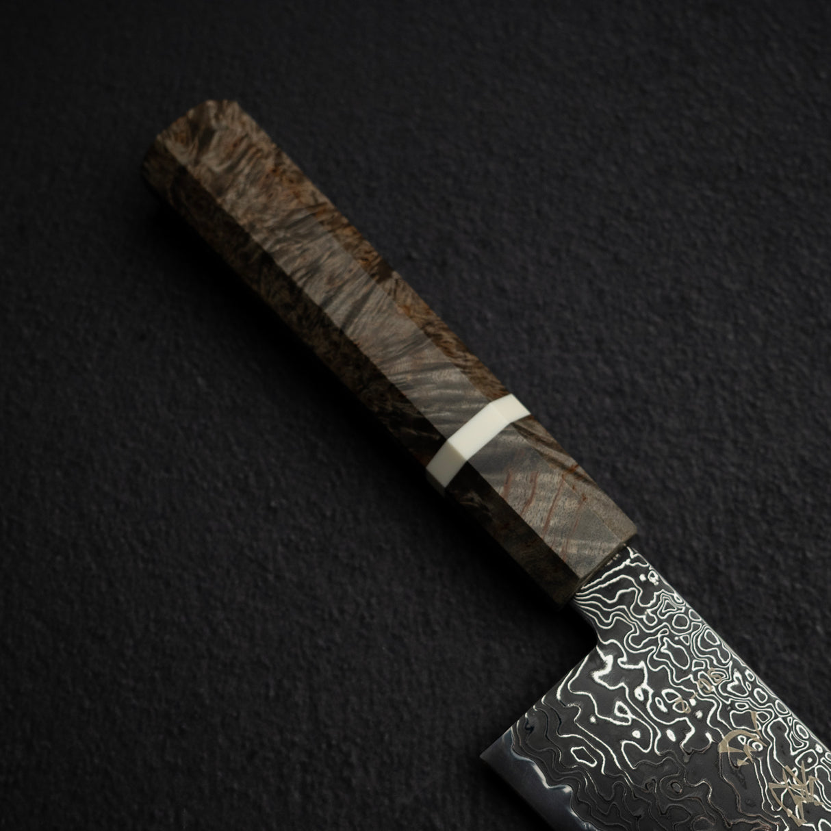 하츠코코로 류효 SG2 블랙 다마스커스 K팁 규토(셰프나이프) 240mm 자작나무 핸들