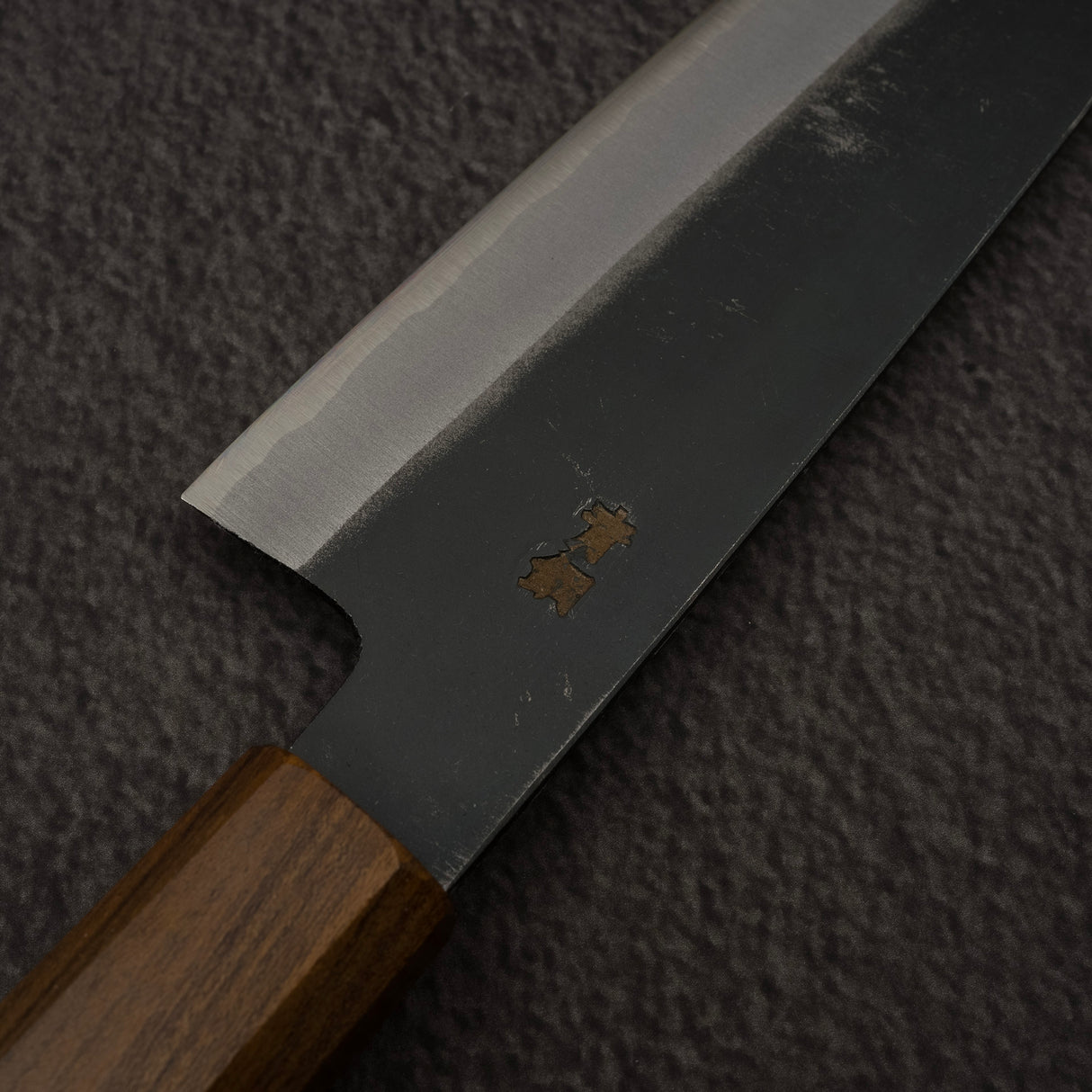 하츠코코로 아오사기 청2강 쿠로우치 규토(셰프나이프) 210mm 블랙 차카테