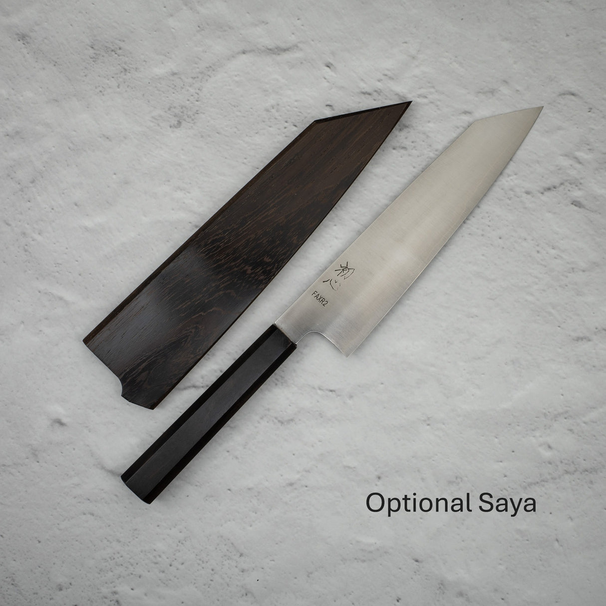 하츠코코로 FAXR2 미가키 K팁 규토(셰프나이프) 210mm 에보니 핸들