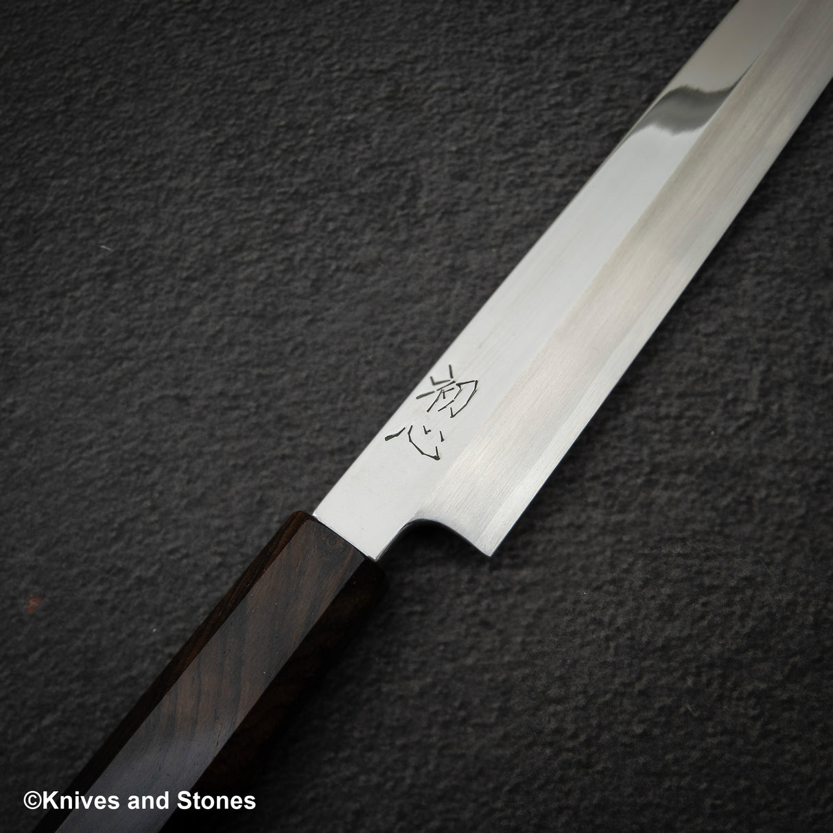 하츠코코로 FAXR2 분말강 K팁 야나기바(사시미칼) 270mm 경면 에보니 핸들