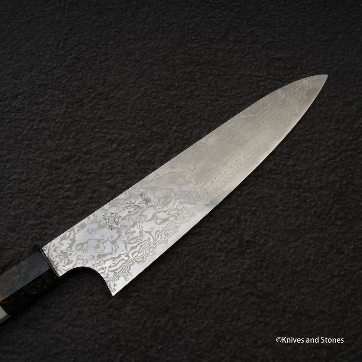하츠코코로 긴가 ATS34 다마스커스 페티 150mm