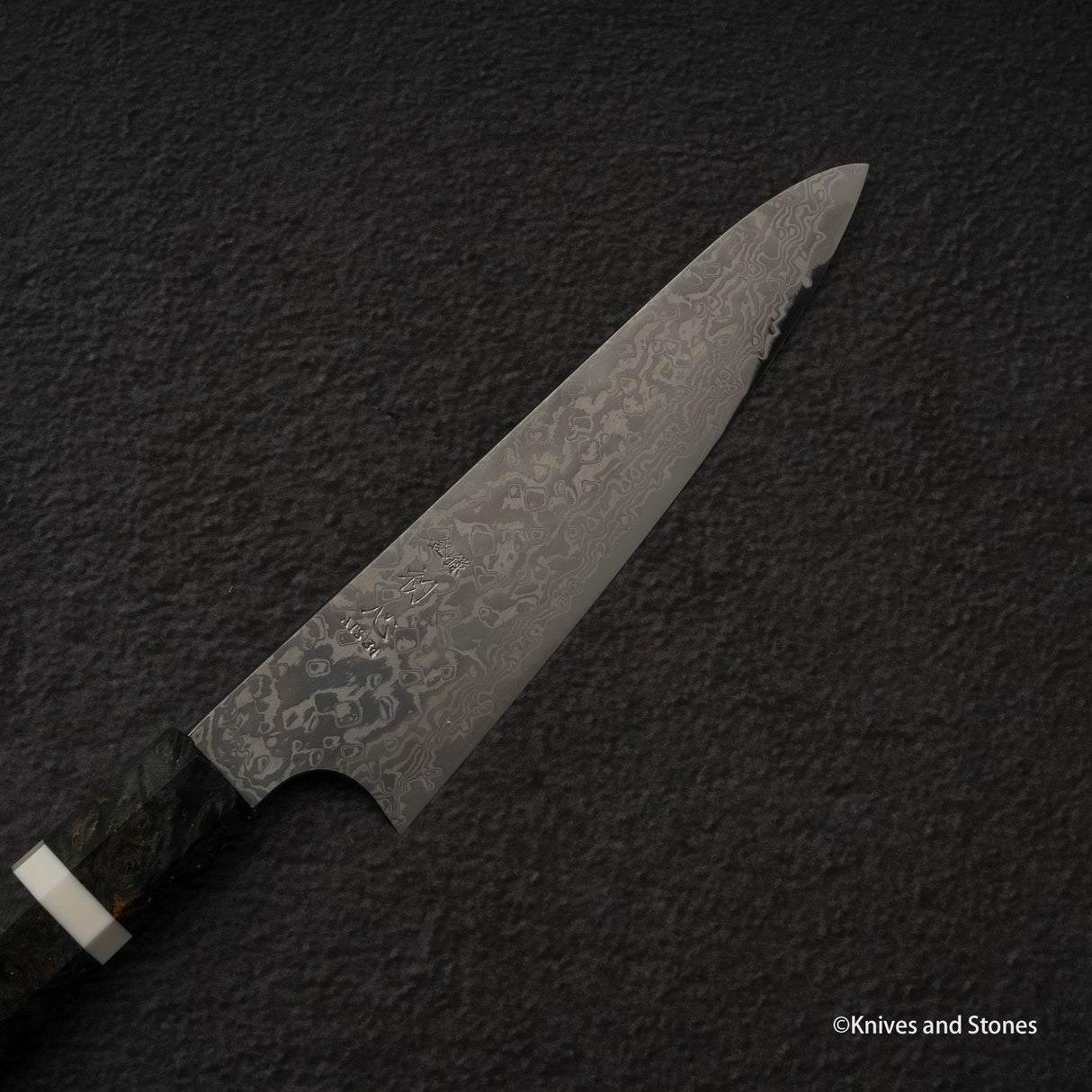 하츠코코로 긴가 ATS34 다마스커스 페티 150mm