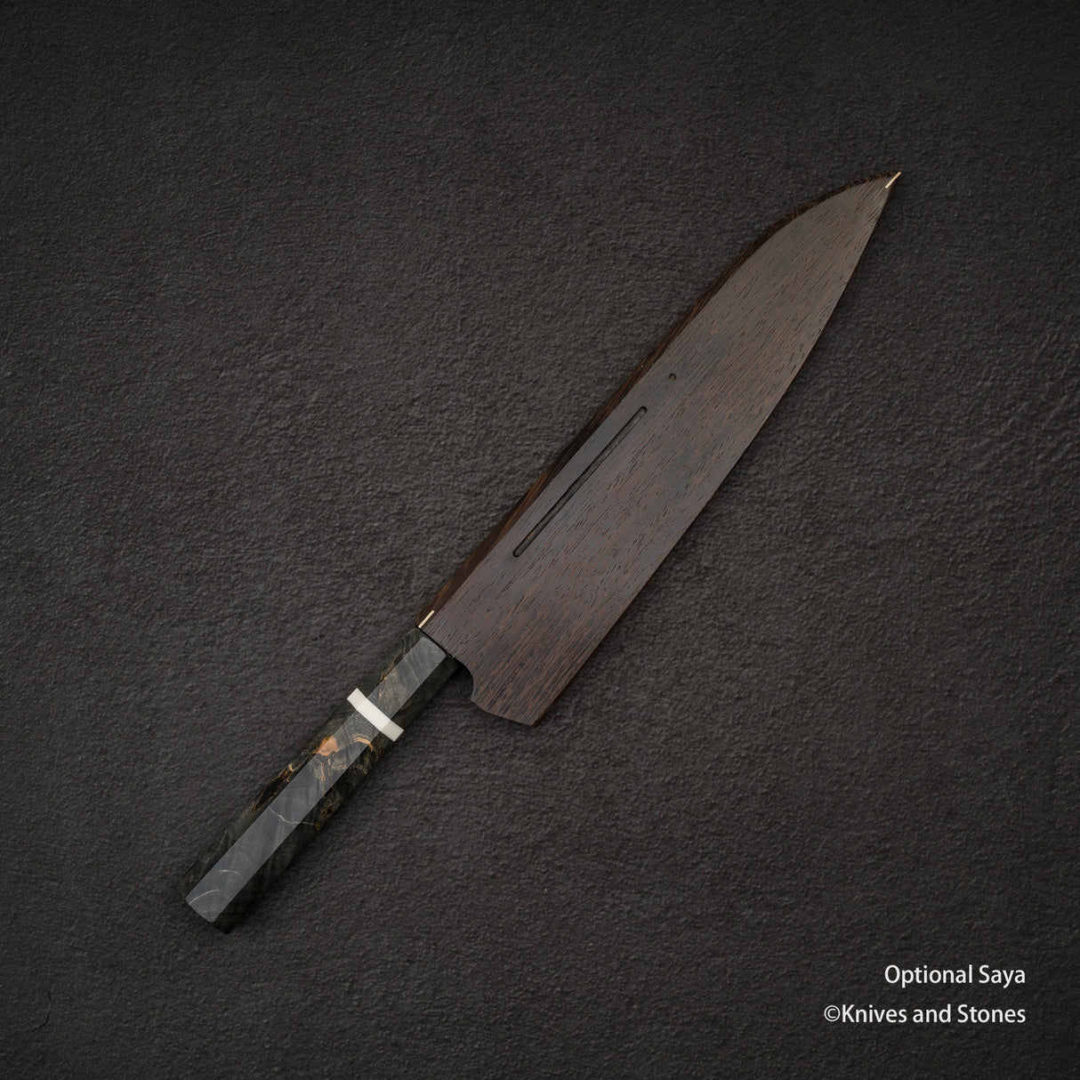 하츠코코로 긴가 ATS34 다마스커스 규토(셰프나이프) 240mm