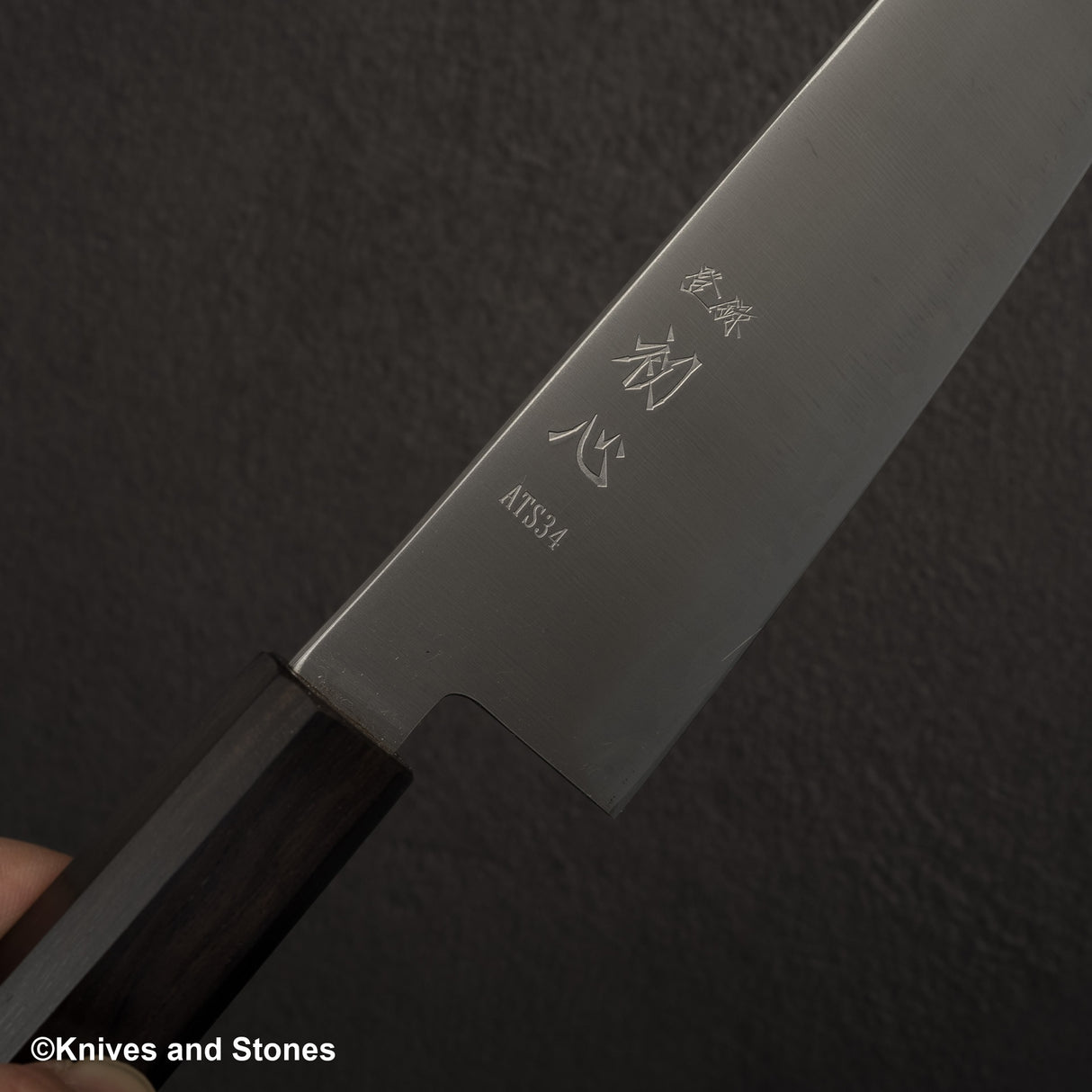 하츠코코로 하야부사 ATS34 산마이 분카 180mm