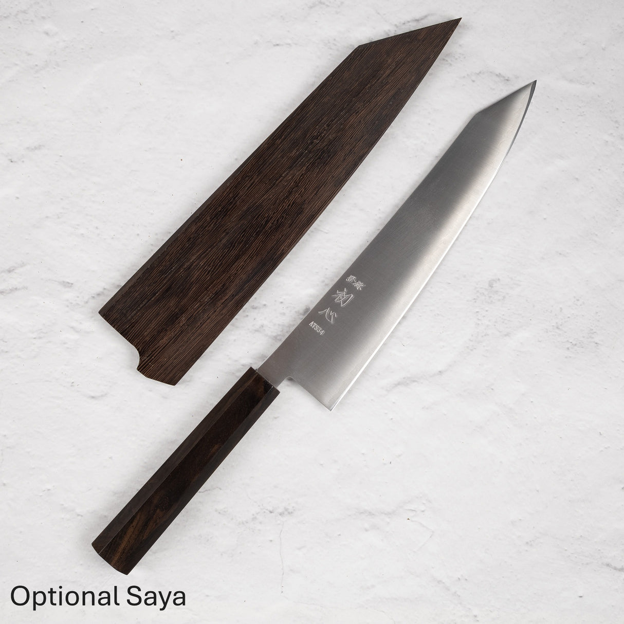 Hatsukokoro Hayabusa ATS34 Sanmai K-tip Gyuto 240mm