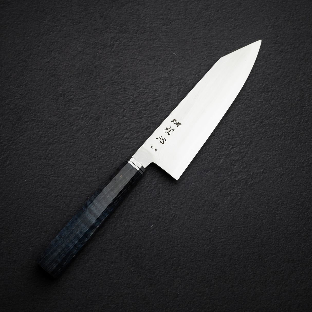 Hatsukokoro Kaijin Blue 2 Bunka 175mm Migaki Curly Maple
