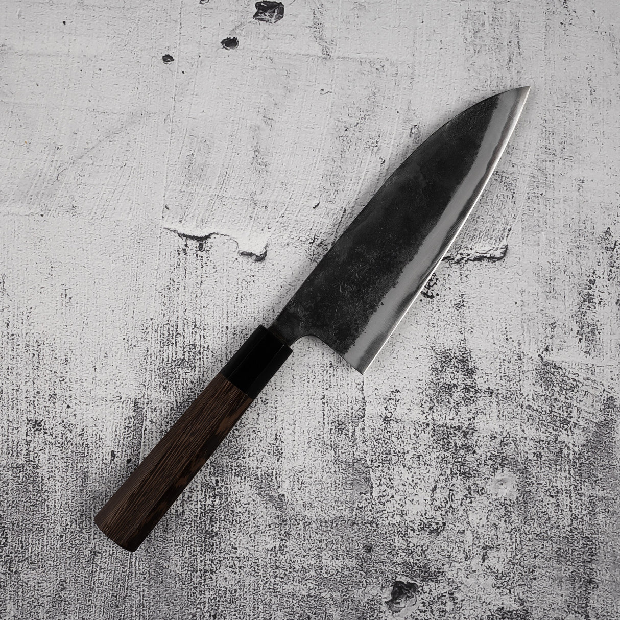 하츠코코로 쿠로카제 청2강 양날 쿠로우치 데바(생선손질칼) 180mm