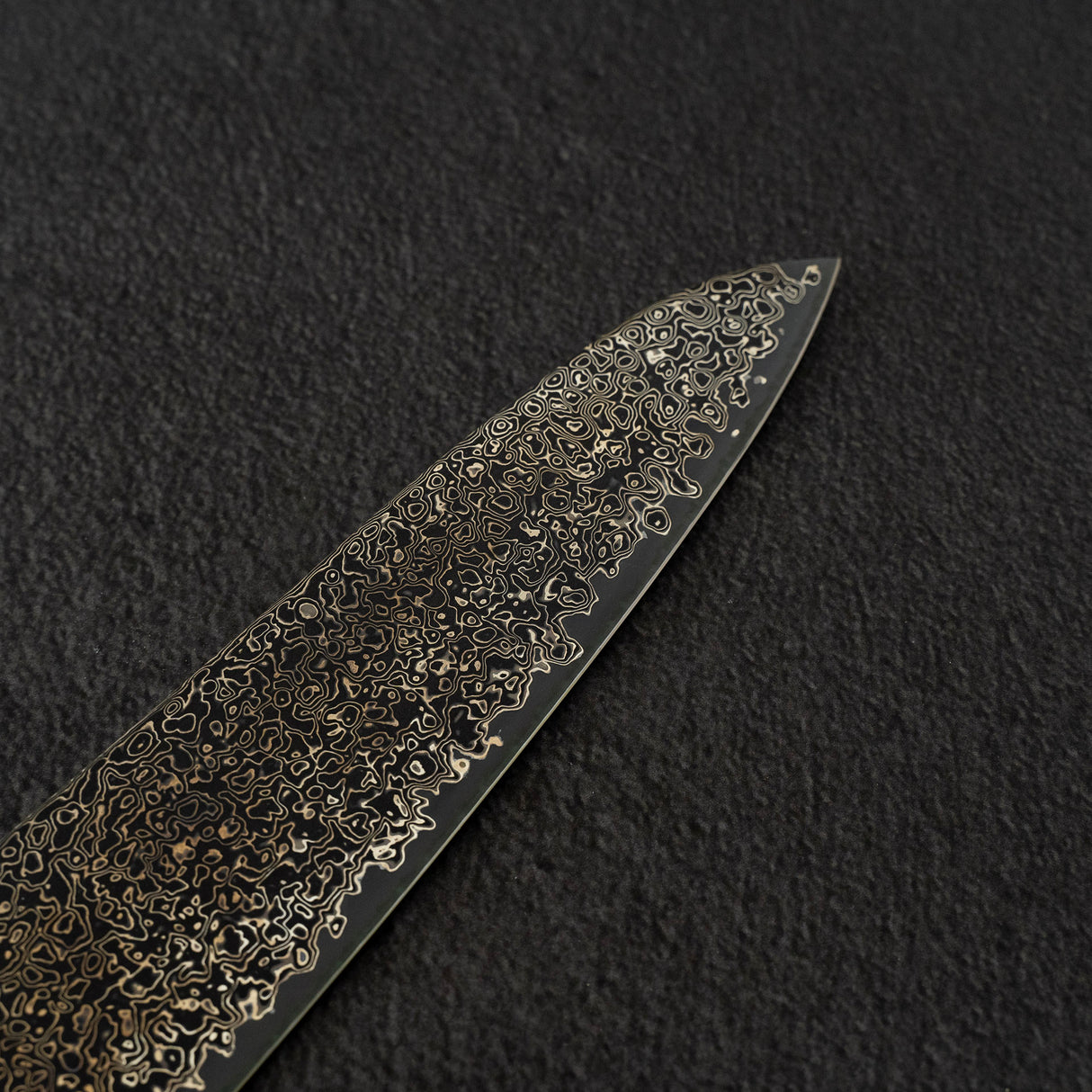 Hatsukokoro Saihyo SG2 Kurozome Black Damascus Gyuto 240mm Birch Handle