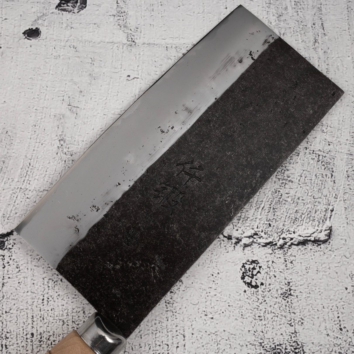 Hatsukokoro Sentan Blue 2 Stainless Clad Chinese Cleaver 170mm