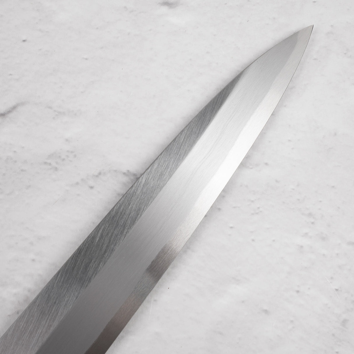 하츠코코로 x 묘진 시라사기 백2강 야나기바(사시미칼) 330mm