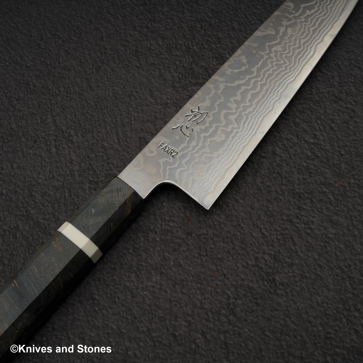 하츠코코로 FAXR2 다마스커스 K팁 규토(셰프나이프) 210mm