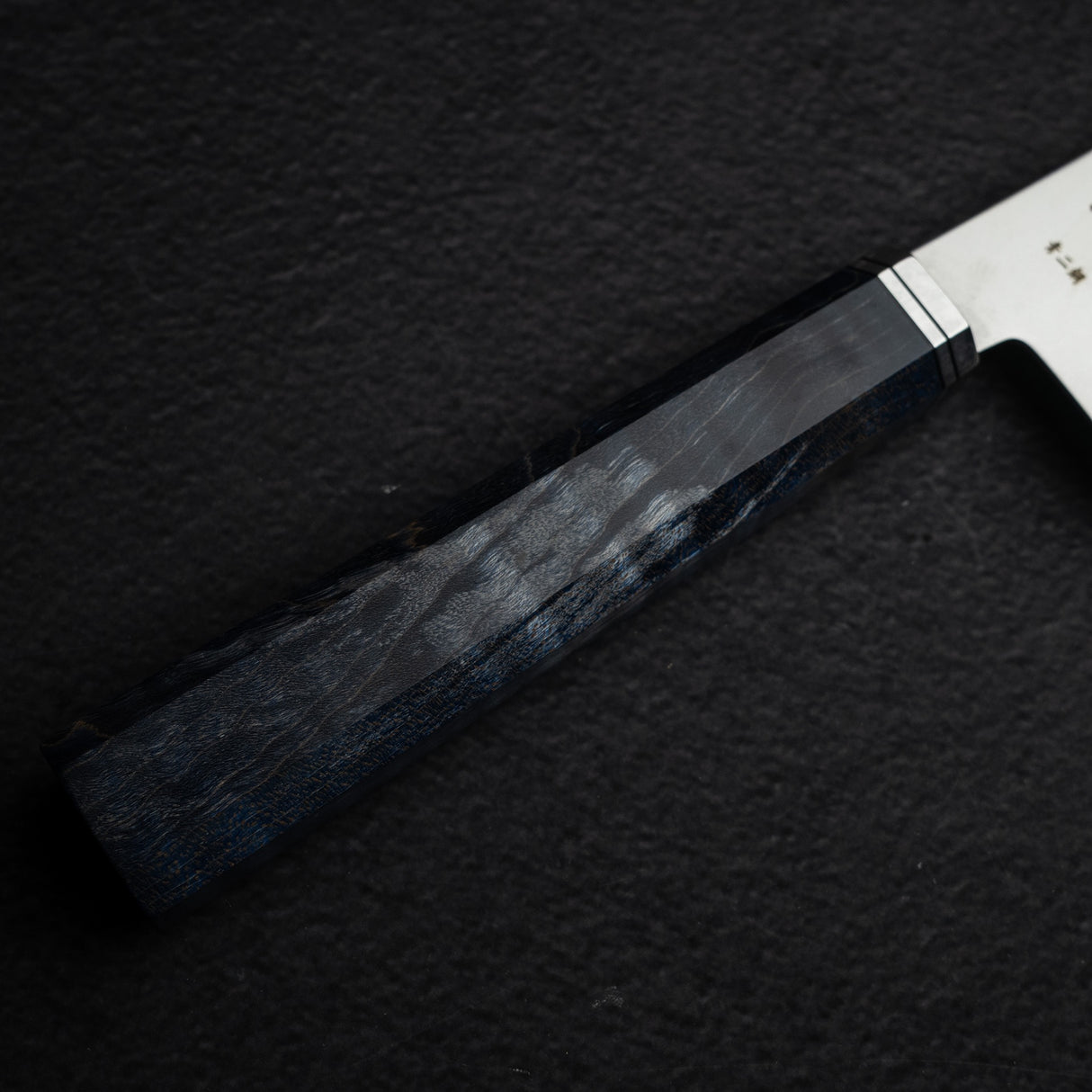 Hatsukokoro Kaijin Blue 2 K-tip Gyuto 240mm Migaki Curly Maple