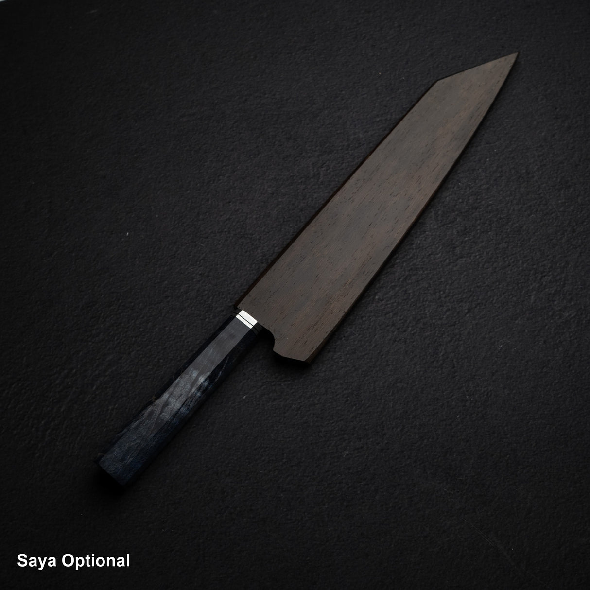 Hatsukokoro Kaijin Blue 2 K-tip Gyuto 240mm Migaki Curly Maple