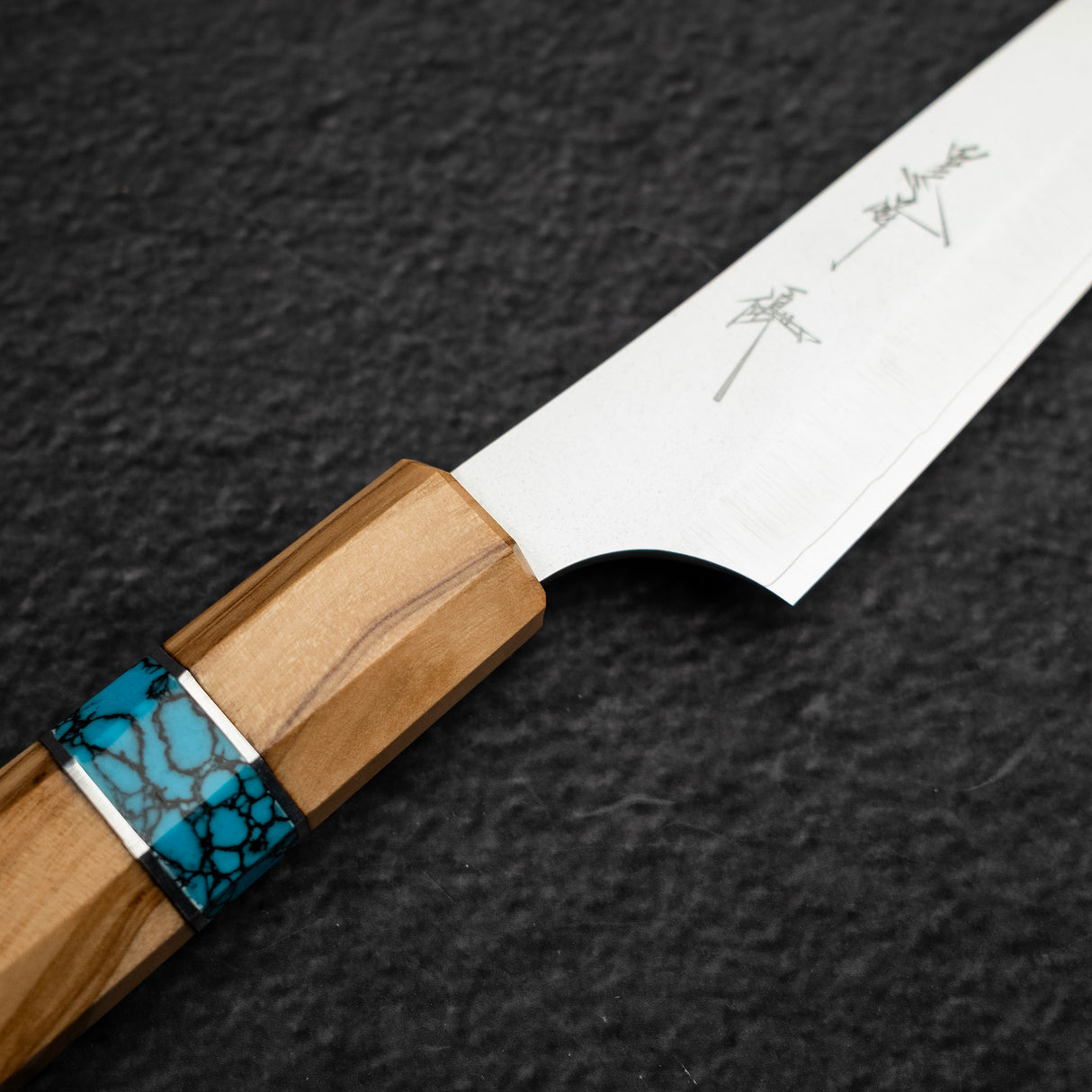 Kurosaki VG XEOS Gekko Petty 130mm - Turquoise Ring
