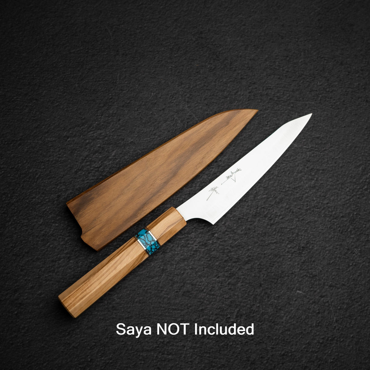 Kurosaki VG XEOS Gekko Petty 130mm - Turquoise Ring