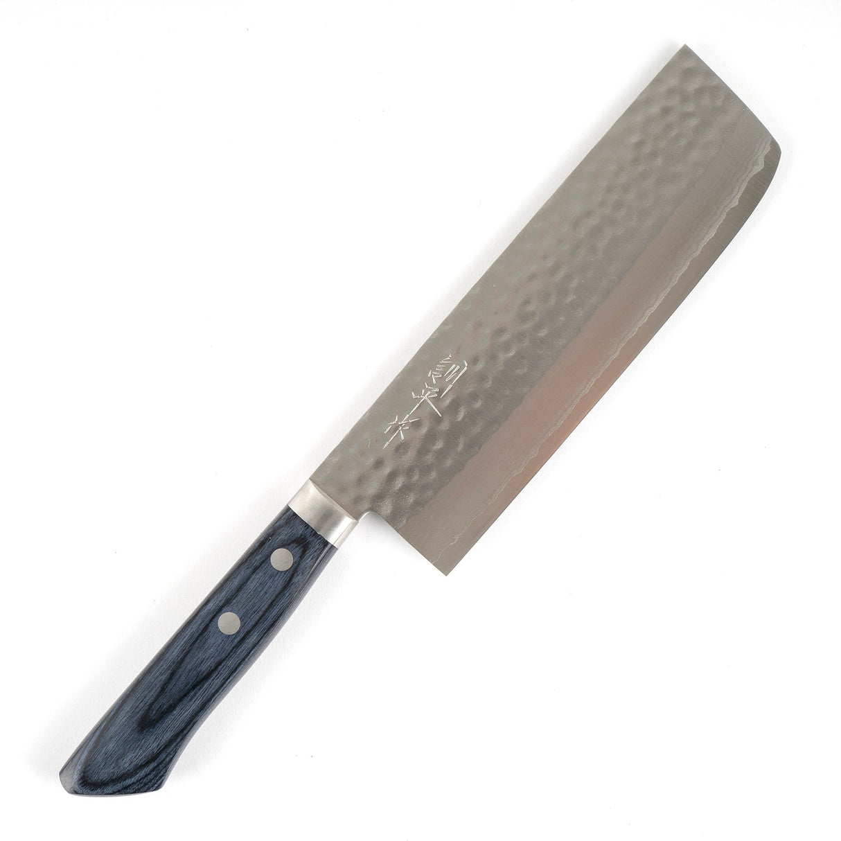 Masutani Kokuryu VG10 Damascus Nakiri 165mm Western Handle
