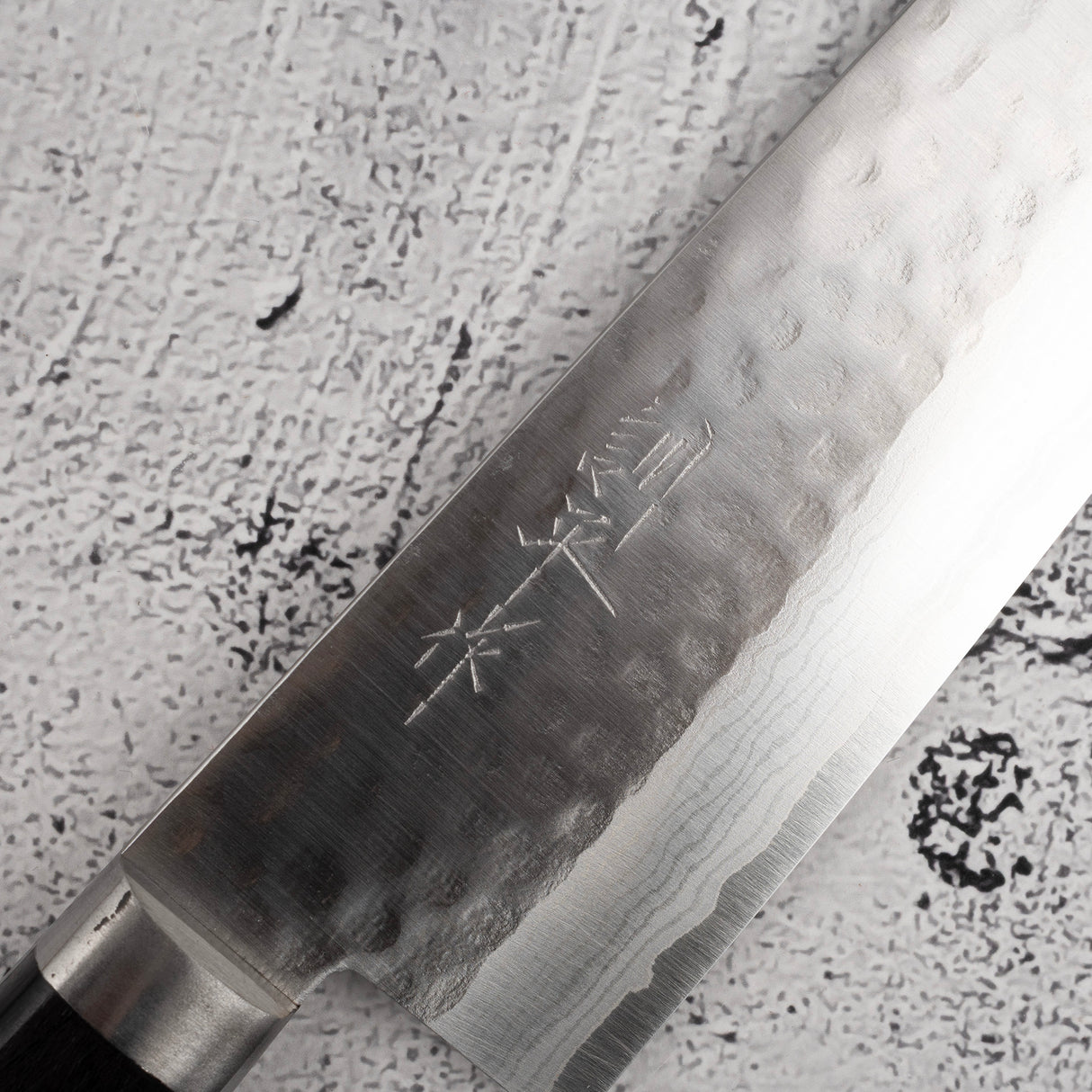 마스타니 코쿠류 VG10 다마스커스 츠치메 산토쿠(다용도칼) 170mm 웨스턴핸들