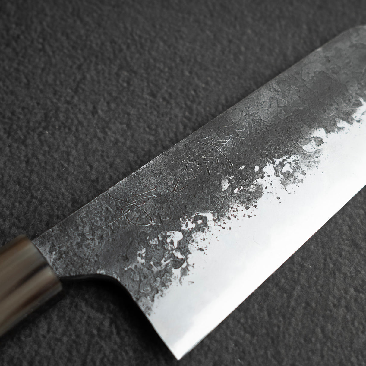 Mazaki White 2 Kurouchi Santoku 180mm