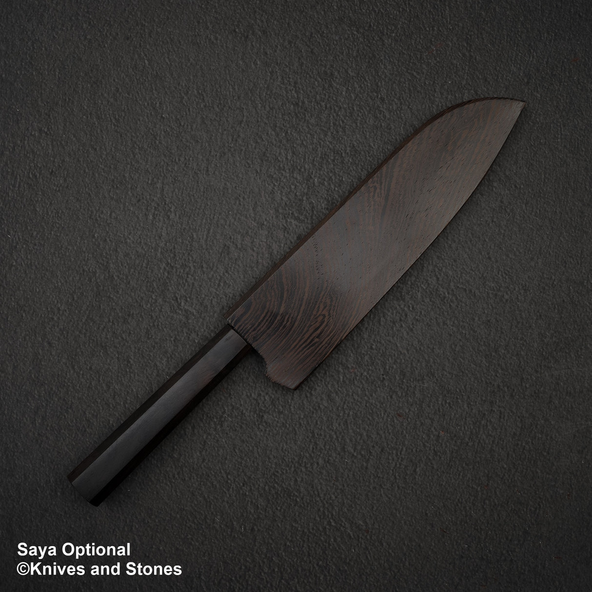 묘진 코발트 스페셜 산토쿠(다용도칼) 180mm 에보니 핸들