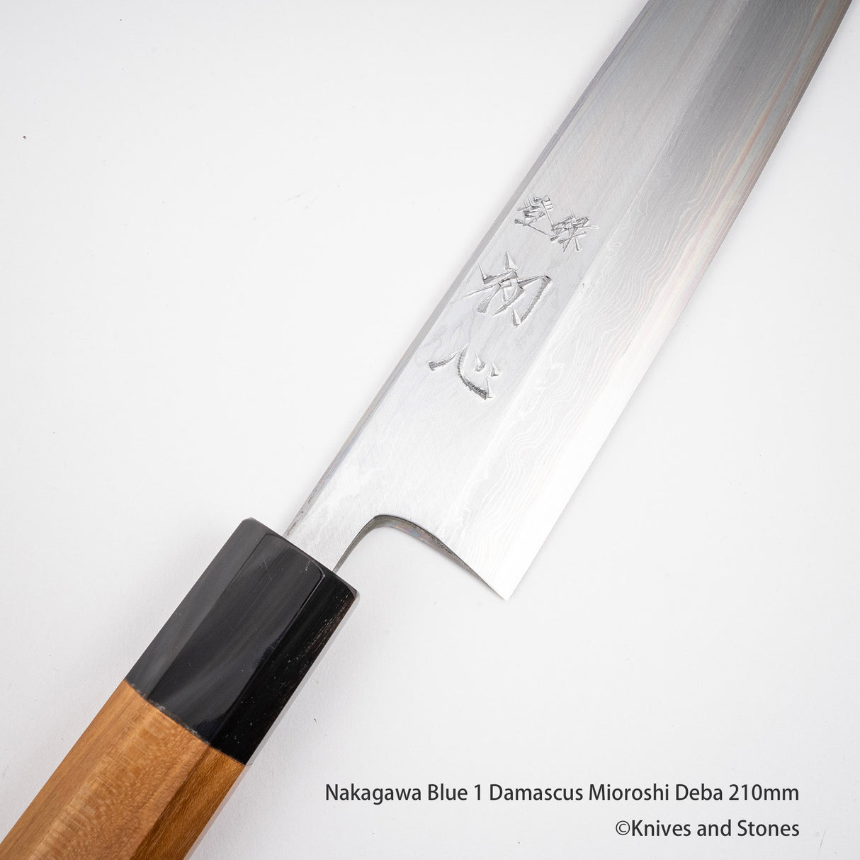 Nakagawa Blue 1 Damascus Mioroshi Deba 210/240 mm