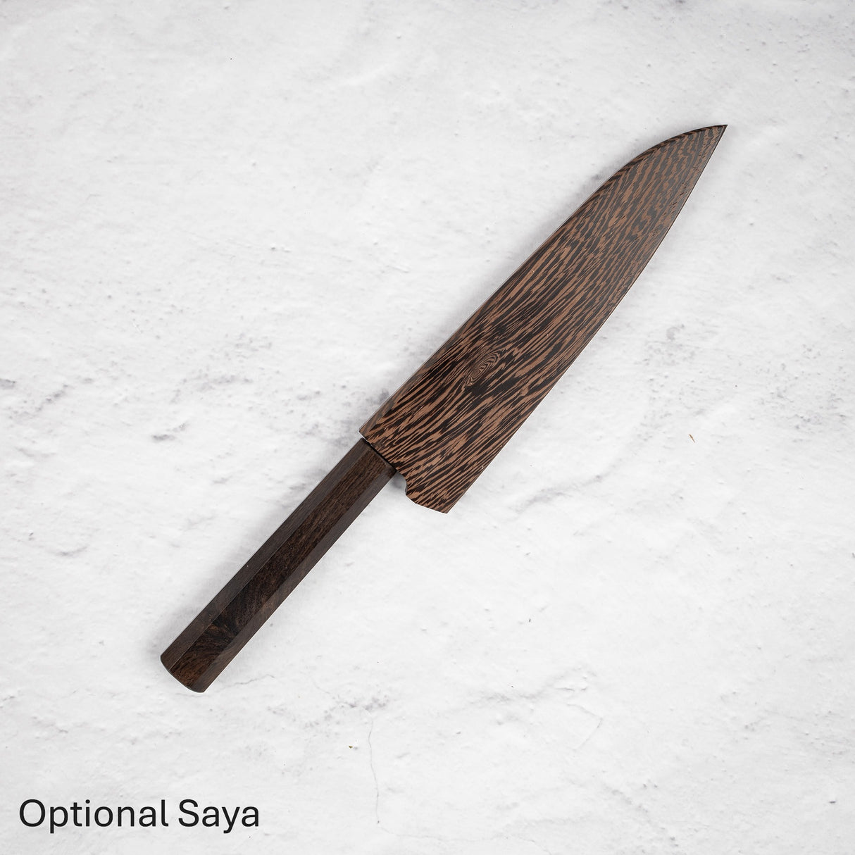 Nakagawa Blue 1 Wide Bevel Kasumi Petty 150mm Ebony Handle