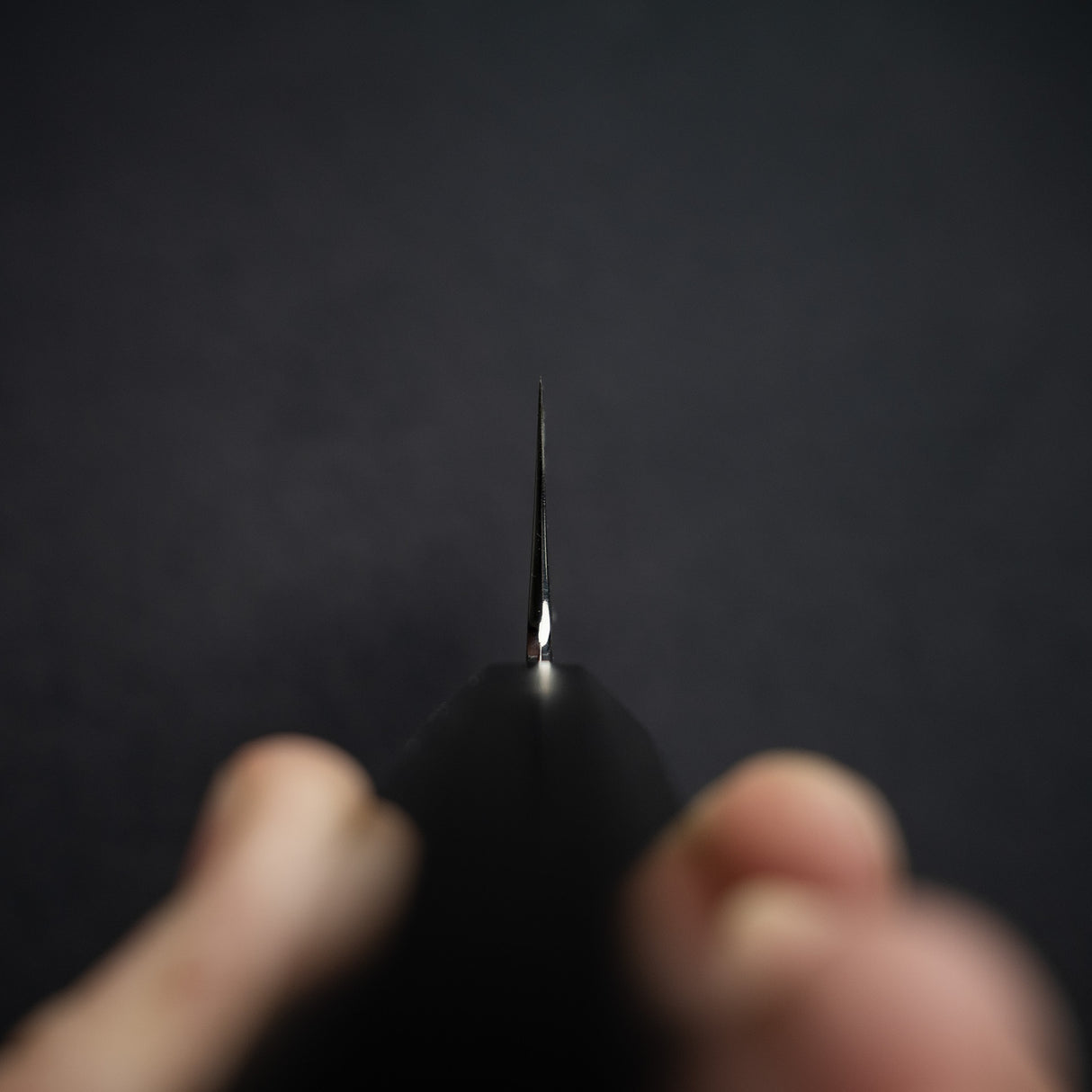 하츠코코로 x 나카가와 은삼강 와이드베벨 K팁 규토(셰프나이프) 270mm 에보니 핸들