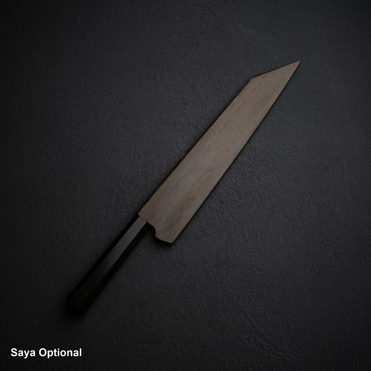 하츠코코로 x 나카가와 은삼강 와이드베벨 K팁 규토(셰프나이프) 270mm 에보니 핸들