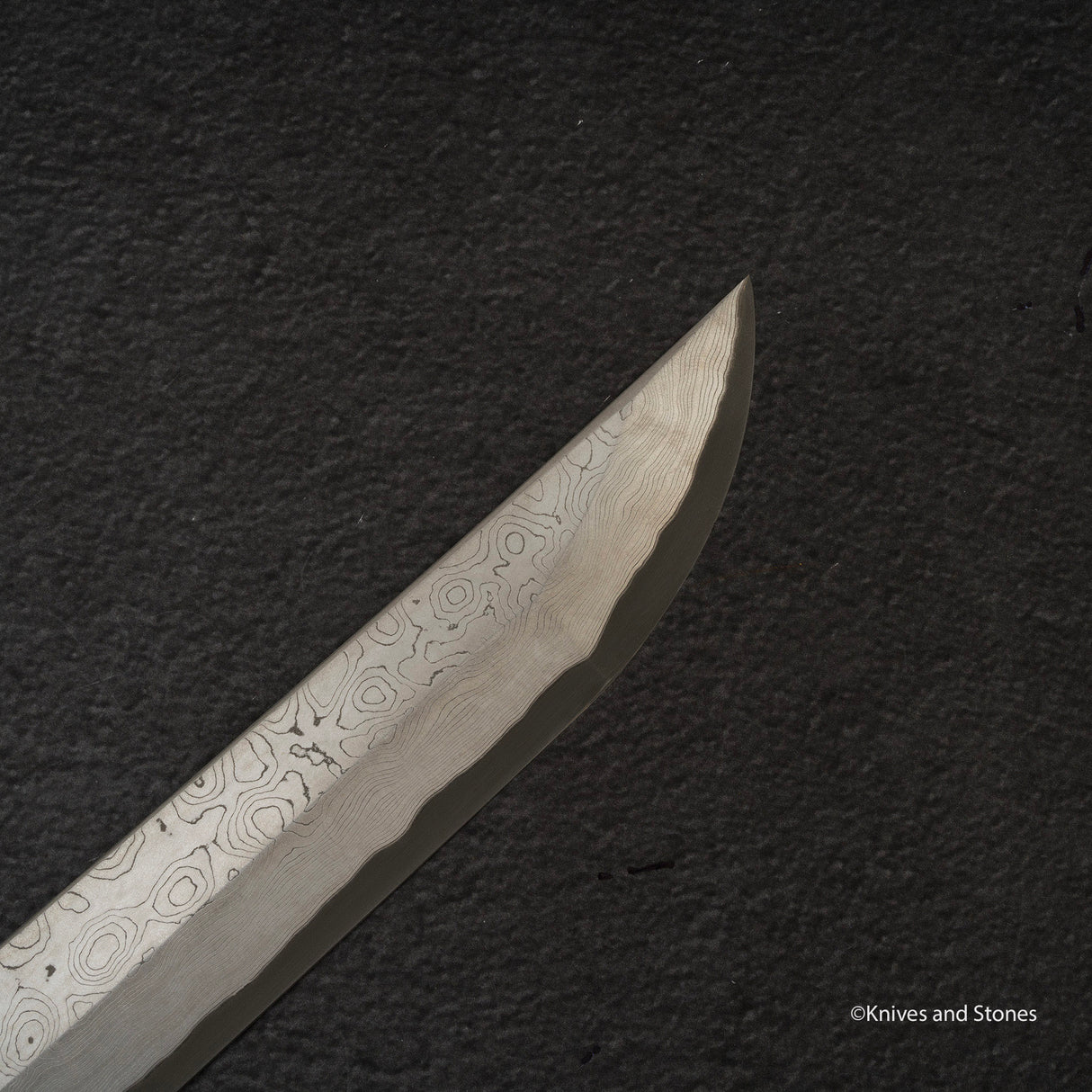 니가라 안몬 쿠로조메 청2강 다마스커스 사키마루 타코히키 야나기바(사시미칼) 330mm